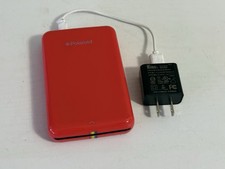 Good Condition! Polaroid ZIP Photo Mini Printer Red Zink Wireless Photo Printer