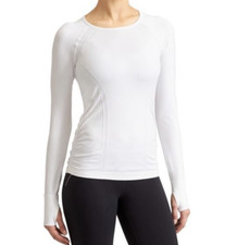 Athleta Fastest Track Top White, XS