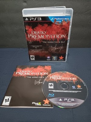 Deadly Premonition - Director's Cut (Sony PlayStation 3, 2013) Complete Tested 
