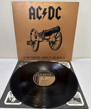 AC/DC For Those About To Rock We Salute You-12” Vinyl LP 1981 Gatefold SD 1111