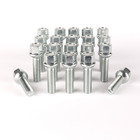 M12 x 15 Radius 12 21mm 60mm Alloy Wheel Bolts 17mm Hex For Older Mercedes