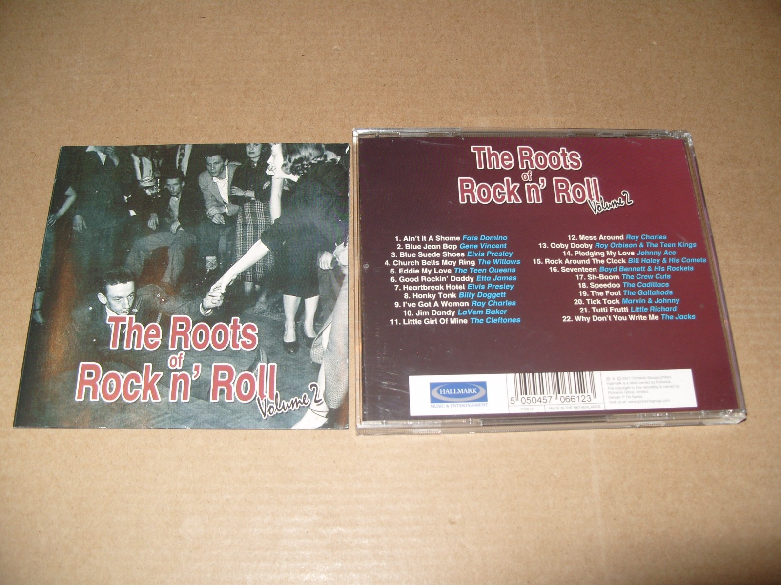 Various Artists -Roots of Rock 'N' Roll, Vol. 2 (2007) CD EXCELLENT / INLAYS VG+