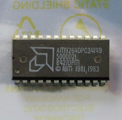 IBM PC 5150 cassette BASIC C1.10 U30 ROM 5000021 AMD AM9264DPC34149 24 pin DIP