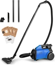 Eureka Mighty Mite 3670H Canister Vacuum Cleaner, w/ 2 bags