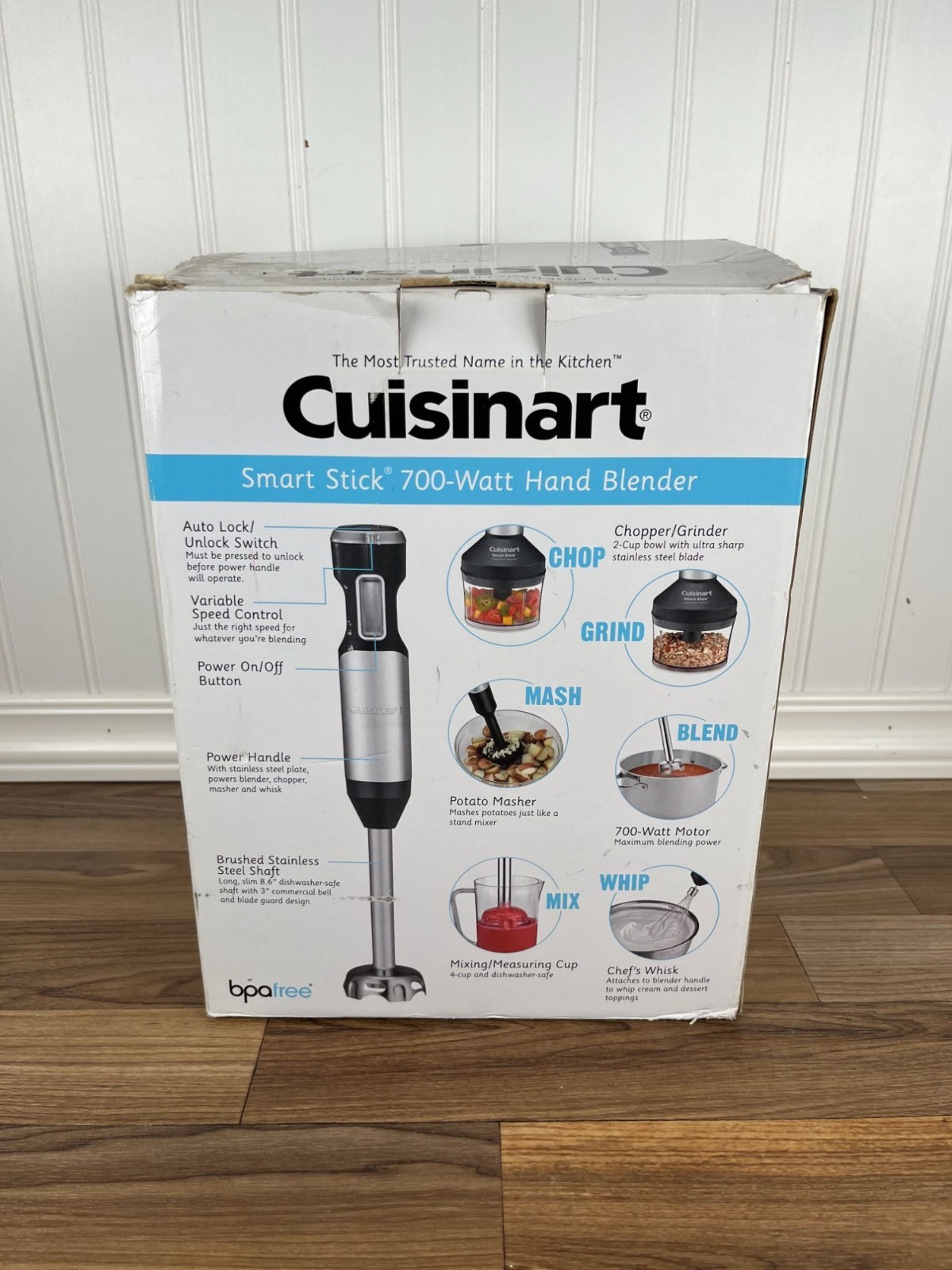 Cuisinart 700 Watt Smart Stick Variable Speed Hand Blender C