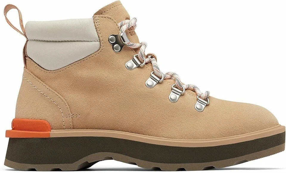 Sorel Hi-Line Hiker Lace Up Leather Hiking Boots Womens Size 8.5 NWB
