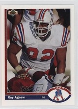 1991 Upper Deck Ray Agnew #352 0z3d