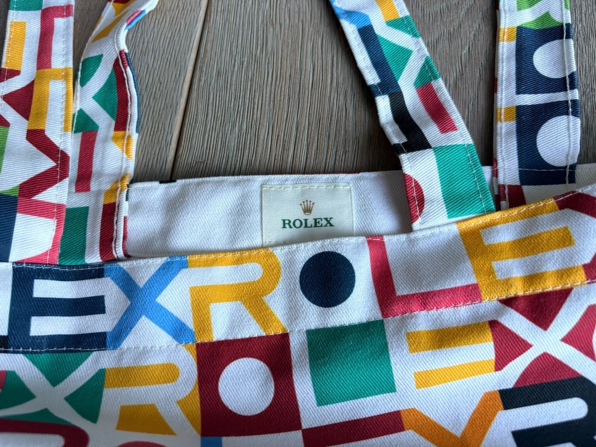New Authentic Rolex Tote Bag & Magazine from Watches & Wonders