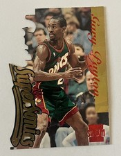 1996 Stadium Club Basketball Fusion Die-Cut #F5 Gary Payton - Sonics