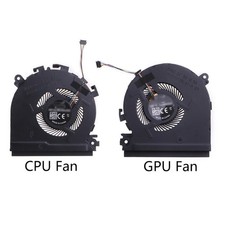 For HP Spectre X360 15-CH 15-CH010CA CPU  GPU Cooling Fan L17605-001 L17606-001