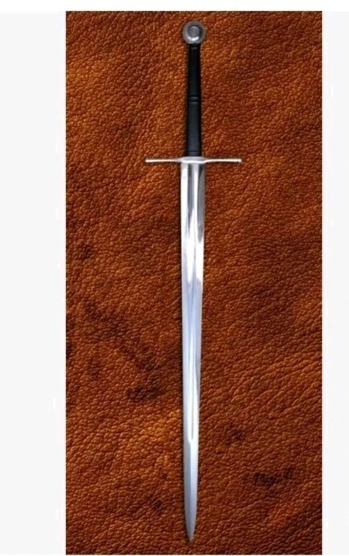 Custom Handmade Carbon Steel Blade Viking Medieval Sword Hunting Sword Camping