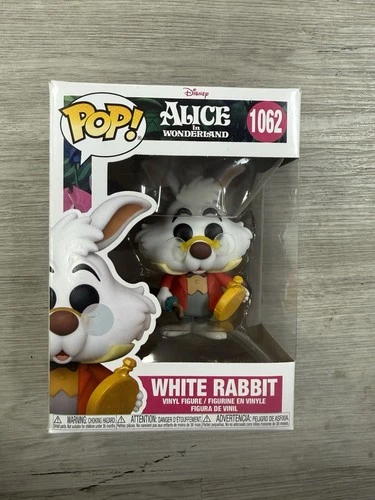 White Rabbit From Alice in Wonderland #1062 Funko Pop Vinyl Figure Disney Movies