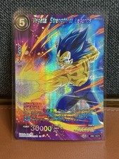 Vegeta Strength Of Legends Alternate Art Foil Dragon Ball Super Masters DB2-133