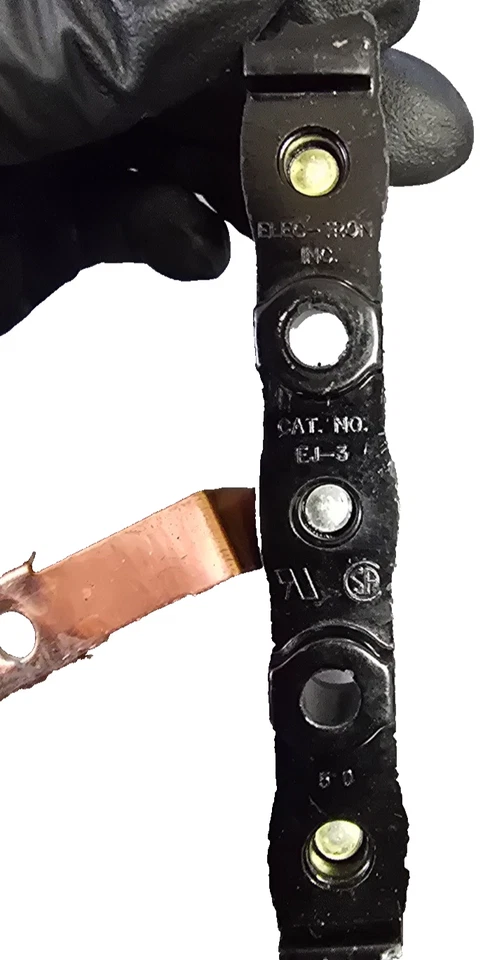 Dryer Terminal Block ELEC-TRON CAT No EJ-3 Original ! FREE SHIPPING !  Z74 - Image 4 of 4