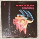 1970- Black Sabbath "Paranoid" Vintage Vinyl Record LP Album