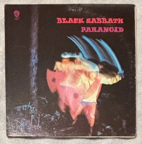 1970- Black Sabbath "Paranoid" Vintage Vinyl Record LP Album