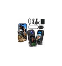 4K Mini Body Camera, 512G Thumb Action Camera, Vlogging Cam Portable Camcorde...