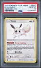 2019 POKEMON SUN & MOON HIDDEN FATES #SV41 EEVEE-HOLO PSA 10