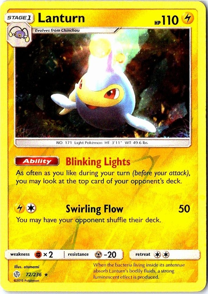 Lanturn 72/236 SM - Cosmic Eclipse Reverse HolofoilNM