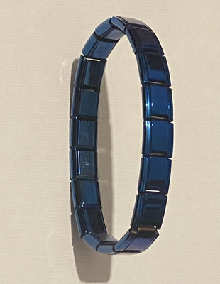 Neu blau 18 Glieder klassisches italienisches Armband passt allen 9mm Nomination Charms