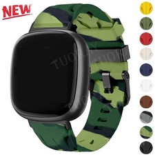 Für Fitbit Versa 3/4/Sense/Sense 2 Armband Silikon Uhrenarmband Sportband …