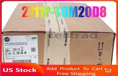 NEW AB 2711P-T6M20D8 Ser A PanelView Plus 600 Factory Sealed Fast Shipping 1PCS
