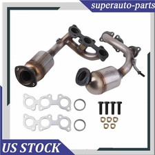 For 2004-2006 Toyota Sienna 3.3l Fwd Front Rear Manifold Catalytic Converter