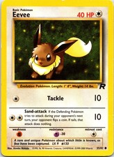 Eevee Unlimited Common Team Rocket 55/82 MP on eBay