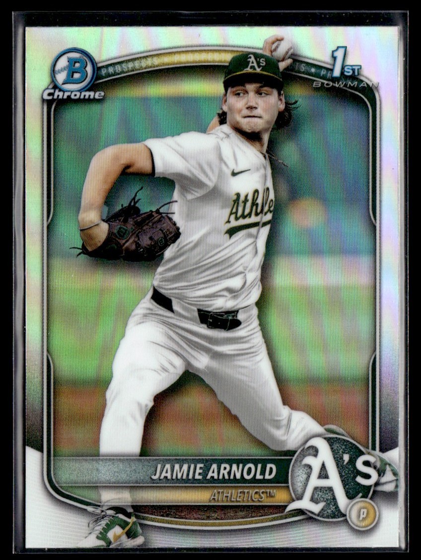 2025 Bowman Draft Chrome Refractor Jamie Arnold #BDC-30