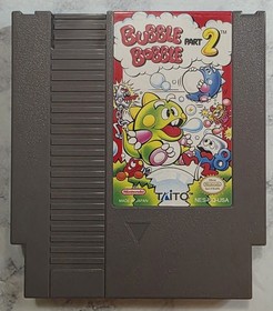 Bubble Bobble Part 2 (Nintendo NES, Taito) Cib Complete - Authentic & Tested
