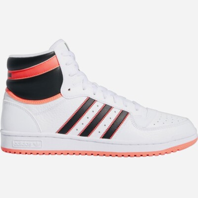 #ad adidas Originals Top Ten RB Hi Mens 10.5 Athletic White Turbo Pink Shoe Sneakers $51.02