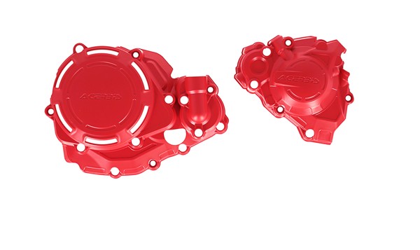 Acerbis X-Power Copricarter FüR Honda Rot Honda Crf 450 R 2021-2024-image
