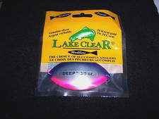 Lake Clear Wabbler Flasher Trout Flasher 3" Gold Plate Silver Plate 3/5 oz Lure