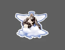 Harambe Sticker Clouds Heaven Waterproof Gorilla Hero Legend Gift NEW