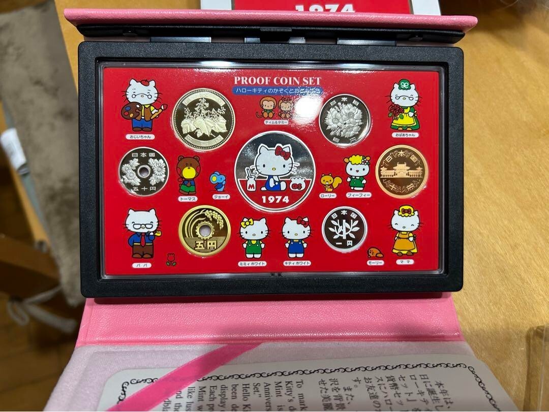 Sanrio Hello Kitty Proof Coins Set 2004 Born 30th