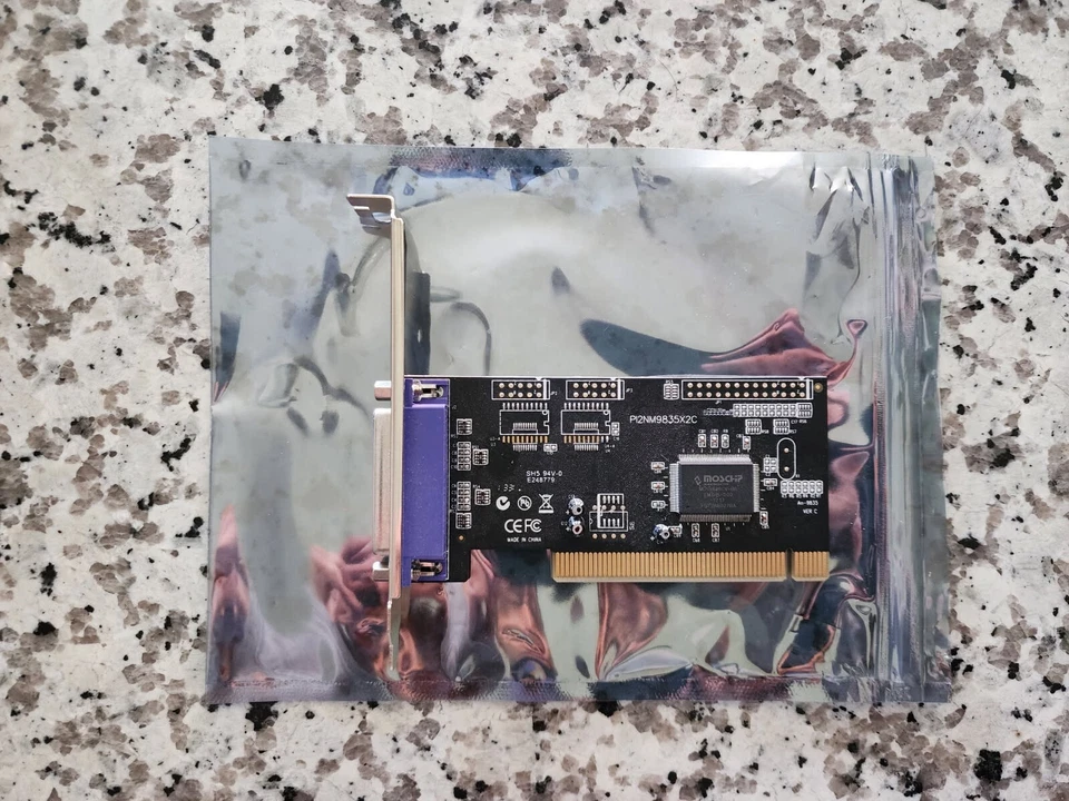 Rosewill Parallel Port PCI Expansion Card PI2NM9835X2C - Image 2 of 3