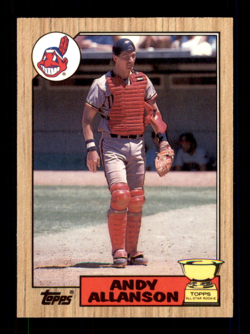 1987 Topps #436 Andy Allanson Collector's Edition (Tiffany)
