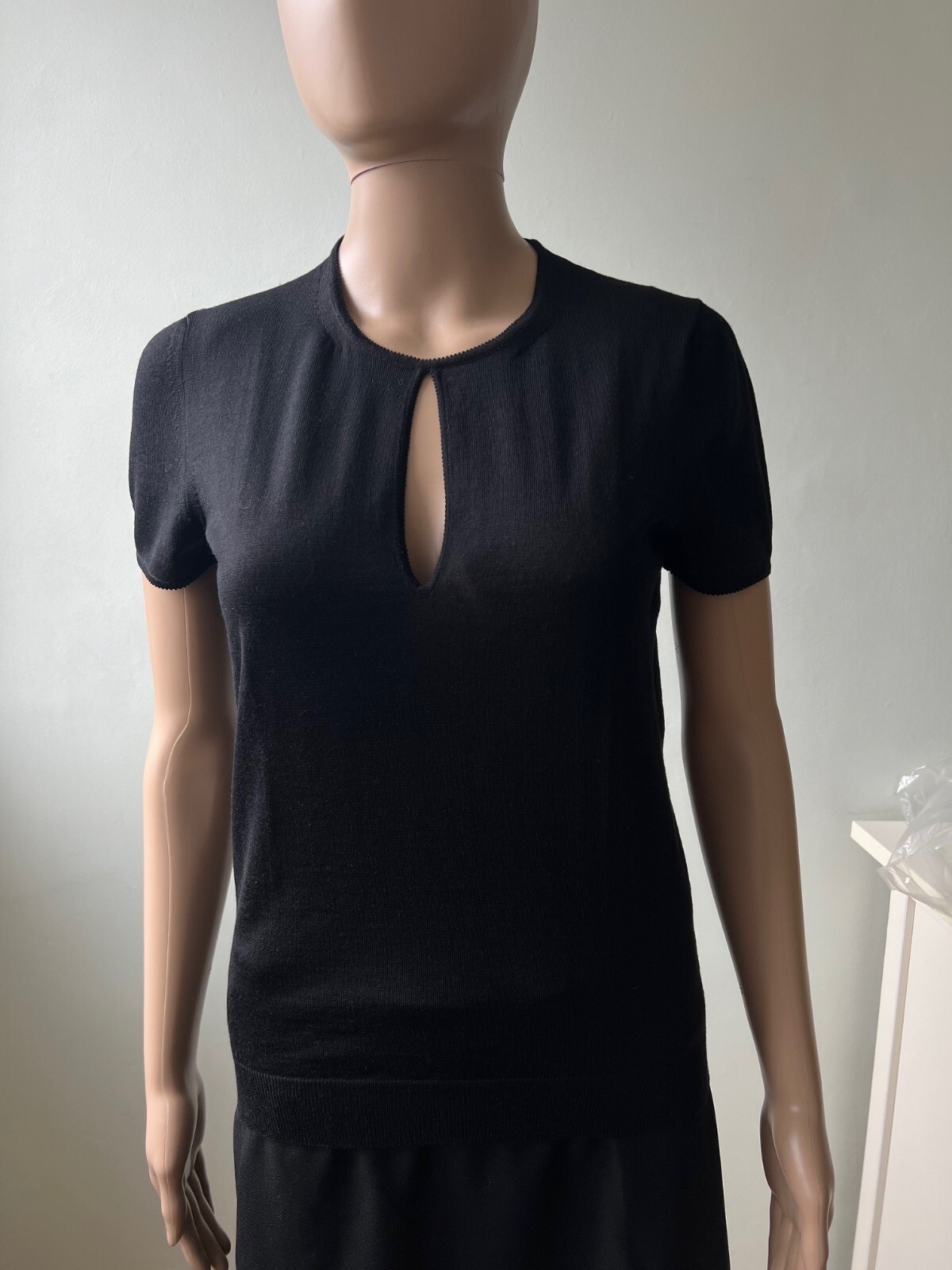 Yves Saint Laurent top nero taglia S