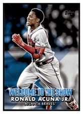 2022 Topps Welcome to the Show 12 Ronald Acuna Jr Atlanta Braves baseball card