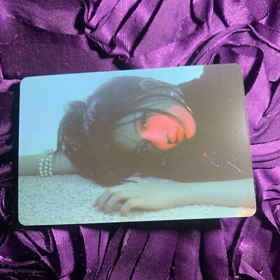 GAEUL IVE MINE BABY Edition Kpop Girl Photo Card Pearl Night