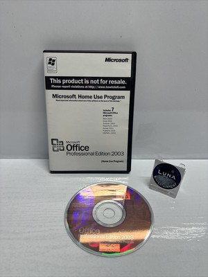 Microsoft Office Professional Edition 2003 Heimprogramm mit Product Key