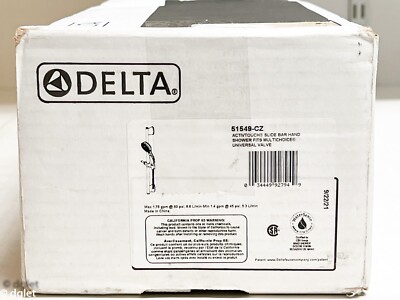 DELTA FAUCET 51549-CZ ActivTouch HS 1.75 GPM Slide Bar 9S