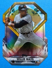 2022 Topps Series 1 Willie Mays Diamond Greats Die Cut San Francisco Giants 