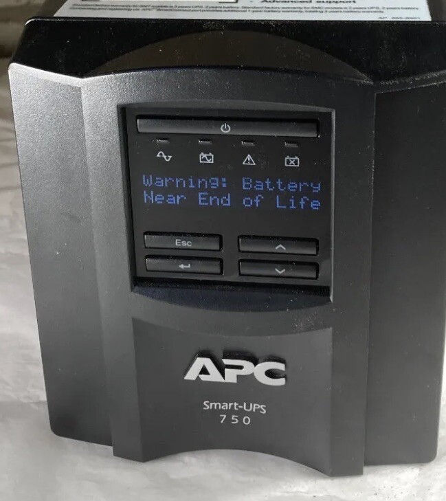 APC 750VA Smart UPS SmartConnect, SMT750C Sinewave UPS Battery
