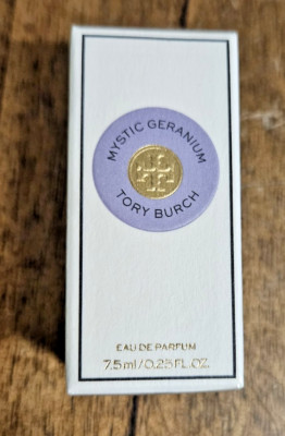 Tory Burch Mystic Geranium eau de parfum mini travel 0.25 .25oz 7.5ml Sealed NEW