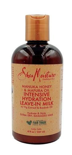 Shea Moisture Manuka Honey Mafura Oil Intensive Hydration Leave In Milk 237ml  - Afbeelding 1 van 1