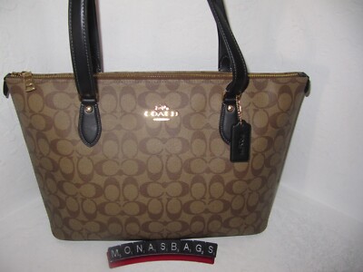 バッグ Coach Leather Shoulder Bag s-l400.jpg