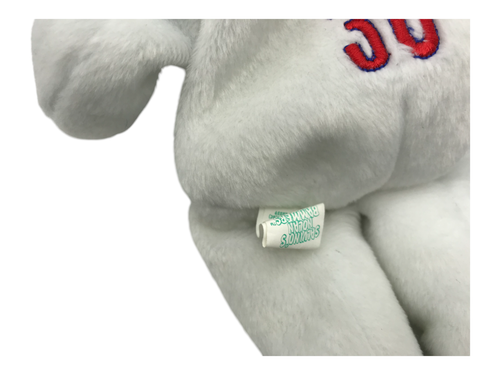 Salvino's Nolan Ryan Bammer's Beanie Bear Mets weiß 1999 mit Etikett - C19 - Bild 6 von 7
