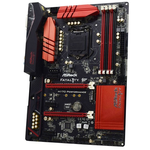 ASRock LGA1151 Mainboard H170 Performance Intel H170 DDR4 für 6/7th Core i3/5 - Bild 3 von 12