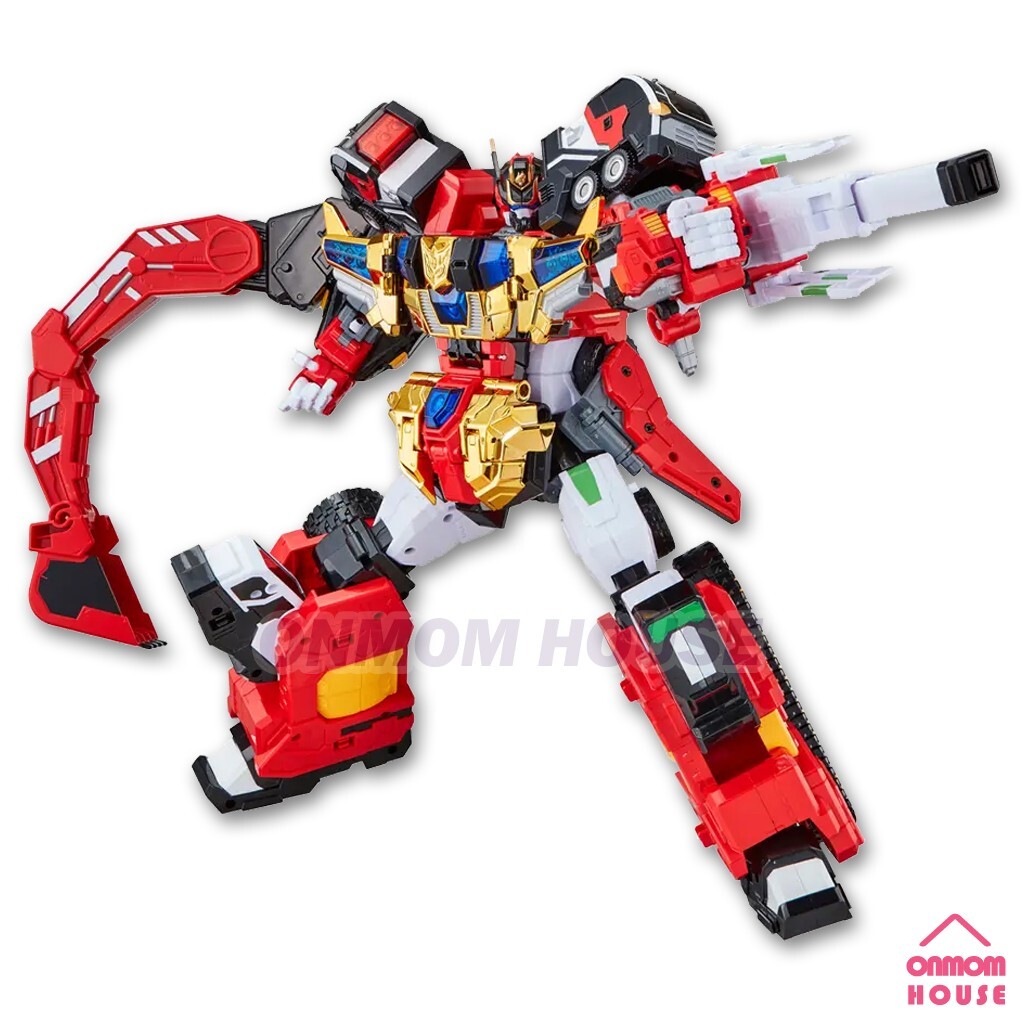 Metal Cardbot S FLAMENOVA Fire Car Transformer Robot Toy 2025